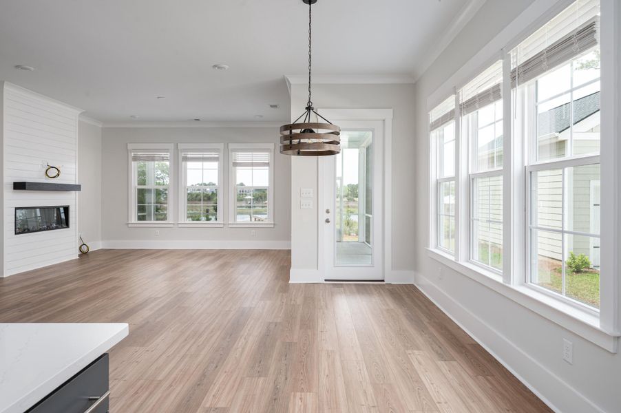 Spacious, unfurnished interior of a new home in Bayview Acres, Mount Pleasant (Image 11). Spacious, unfurnished interior of a new home in Bayview Acres, Mount Pleasant (Image 11).
