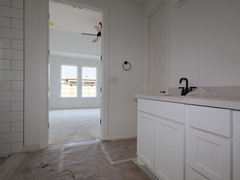 In-progress construction of a new home in Barksdale, Leander, TX (Image 14).