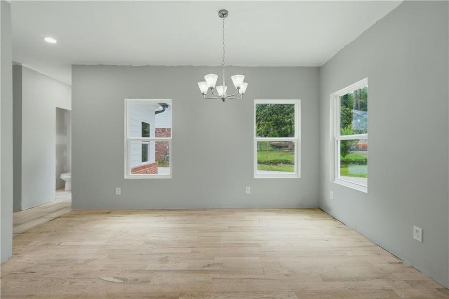 Spacious, unfurnished interior of a new home in , East Point (Image 12). Spacious, unfurnished interior of a new home in , East Point (Image 12).