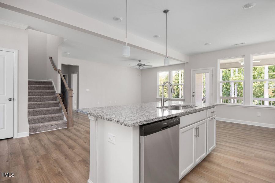 Furnished interior view inside a new home in Stagecoach Corner, Mebane (Image 62). Furnished interior view inside a new home in Stagecoach Corner, Mebane (Image 62).