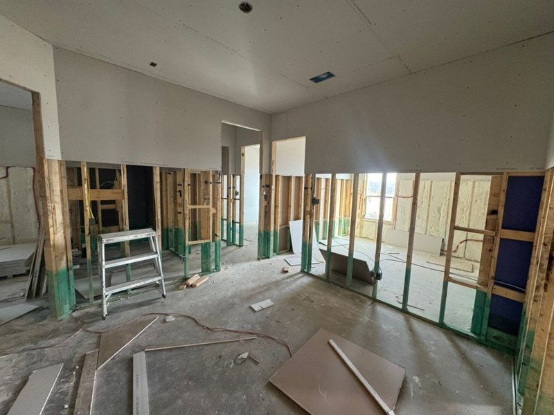 In-progress construction of a new home in Creekview Addition, Van Alstyne, TX (Image 9).