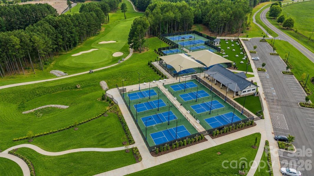 16 Pickleball Courts