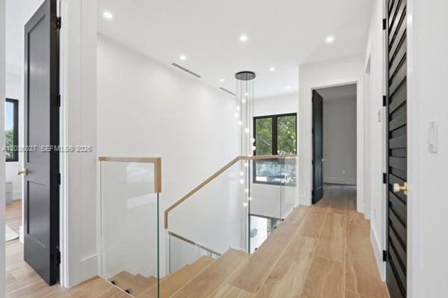 Furnished interior view inside a new home in , Coral Gables (Image 37).