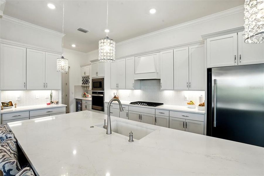Furnished interior view inside a new home in , North Fort Myers (Image 22).