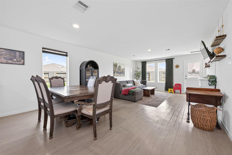 Furnished interior view inside a new home in Anniston, Katy (Image 18).