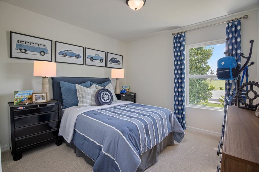 Representative furnished interior of a home built from the 1584 Modeled by KB Home in Morningside, Dade City (Image 8).