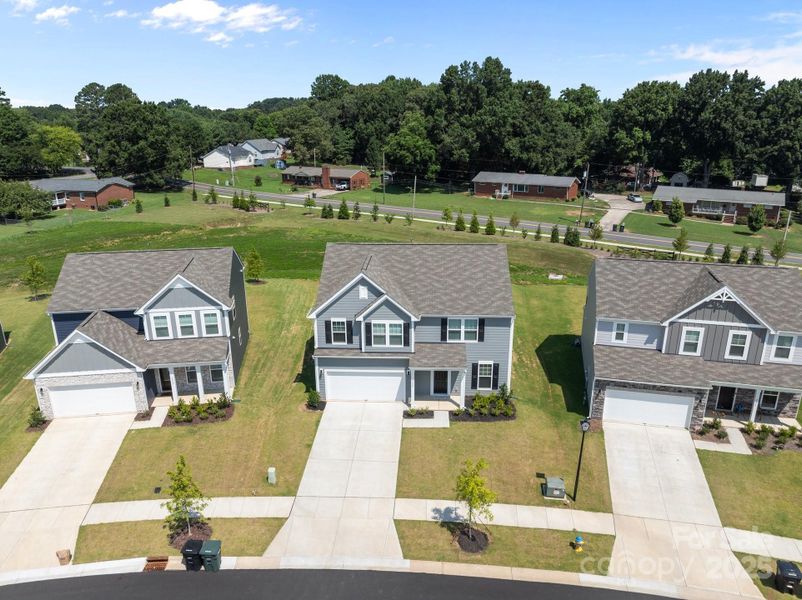 Front exterior of a new home in Piper Landing, Concord, NC, highlighting curb appeal (Image 29).