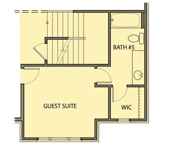 2D floor plan layout for the Adams by Kerley Family Homes in The Estates at Hurricane Pointe, Douglasville, GA (Image 12).