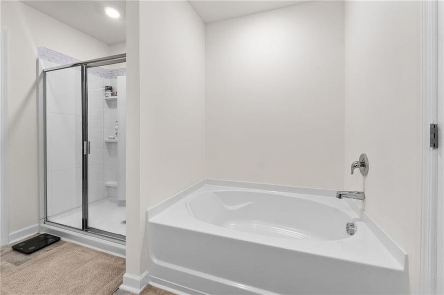 Furnished interior view inside a new home in Locust Grove Station - Pine Valley, Locust Grove (Image 8).