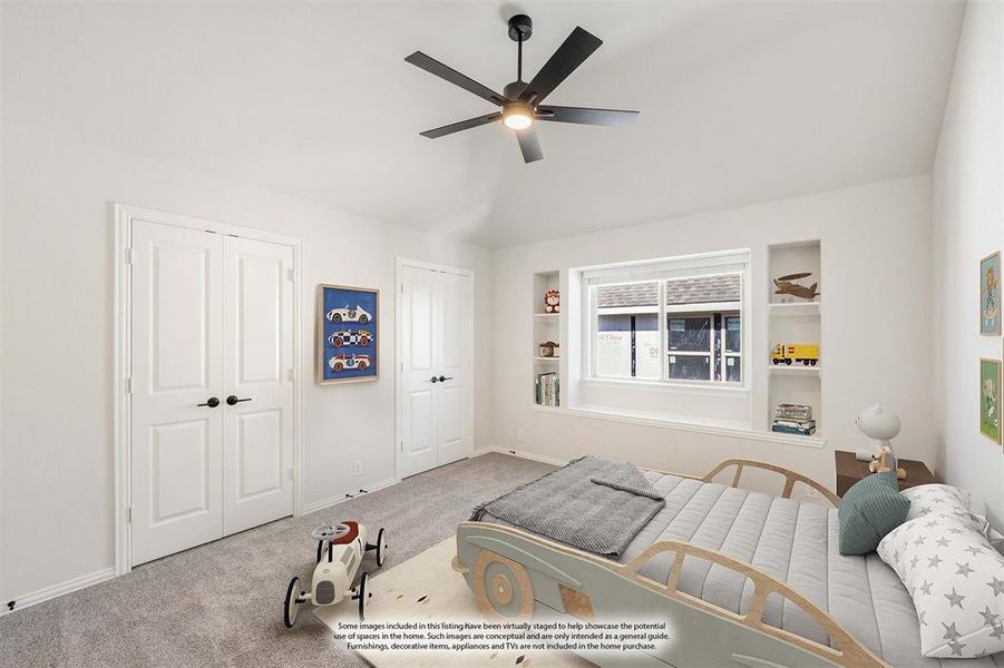 Furnished interior view inside a new home in The Oaks, Red Oak (Image 20).