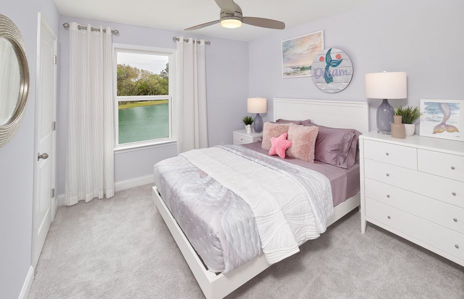 Furnished interior view inside a new home in Salem Bay, Beaufort (Image 12).