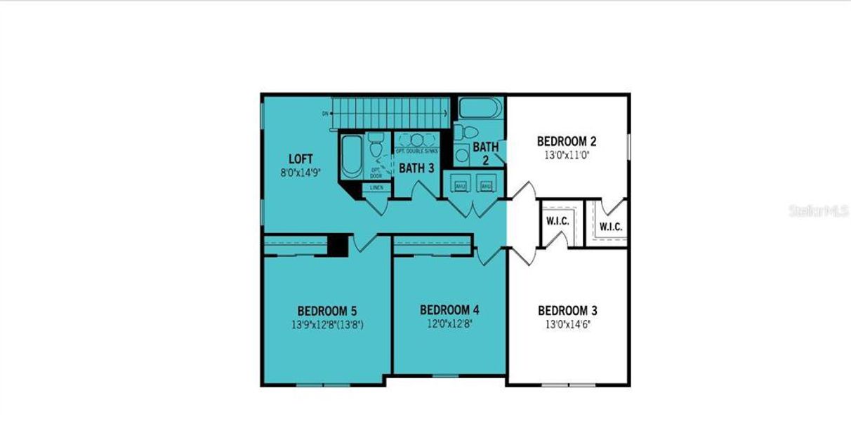 Olympic Floorplan - Second Floor