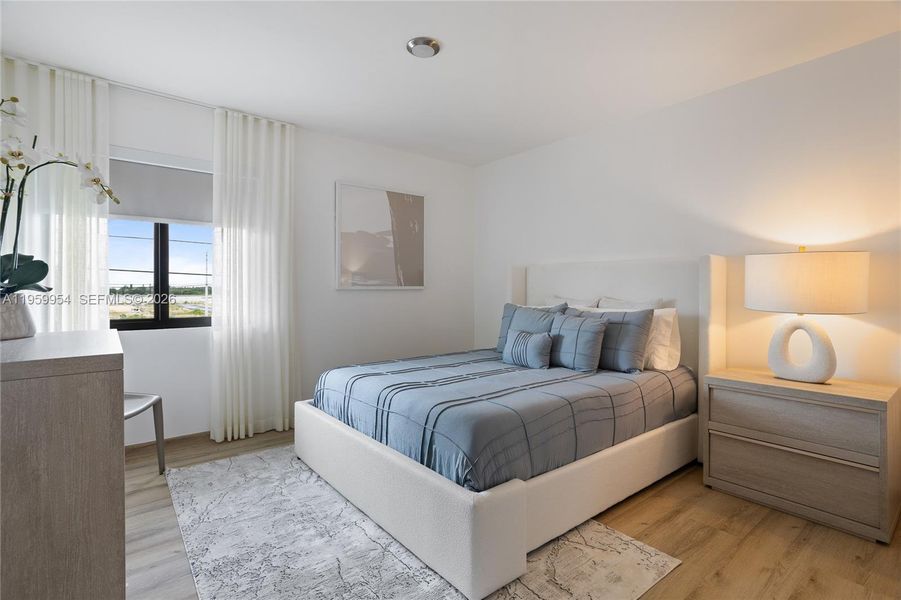 Furnished interior view inside a new home in , Florida City (Image 19). Furnished interior view inside a new home in , Florida City (Image 19).