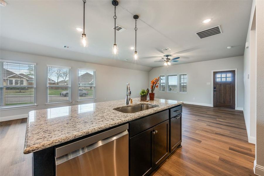 Furnished interior view inside a new home in , Hillsboro (Image 6).