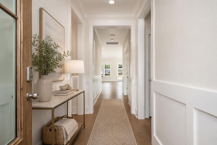 Furnished interior view inside a new home in , Charleston (Image 19).