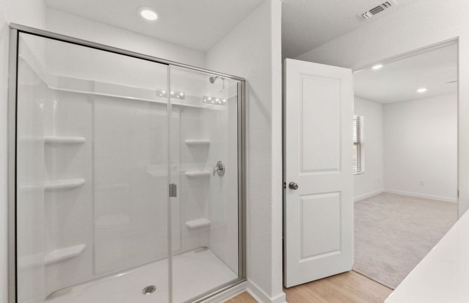 Furnished interior view inside a new home in Sonterra, Jarrell (Image 9).