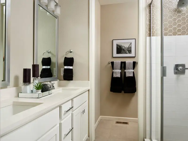 Furnished interior view inside a new home in Westside Crossing, Berthoud (Image 5).