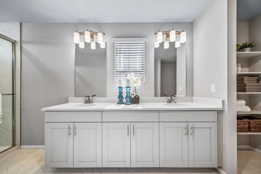 Furnished interior view inside a new home in Bradley Heights, Colorado Springs (Image 13).