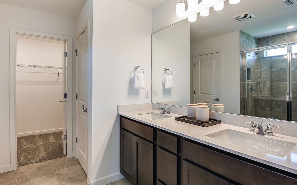 Furnished interior view inside a new home in Spencer Glen, Riverview (Image 4).