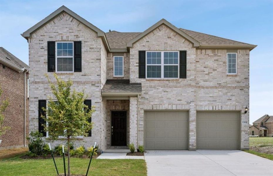 NEW CONSTRUCTION: Beautiful two-story home available at Anna Town Square.