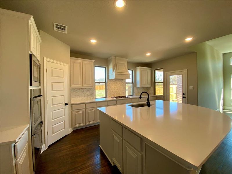 Furnished interior view inside a new home in Buchanan Ranch, Greenville (Image 9). Furnished interior view inside a new home in Buchanan Ranch, Greenville (Image 9).