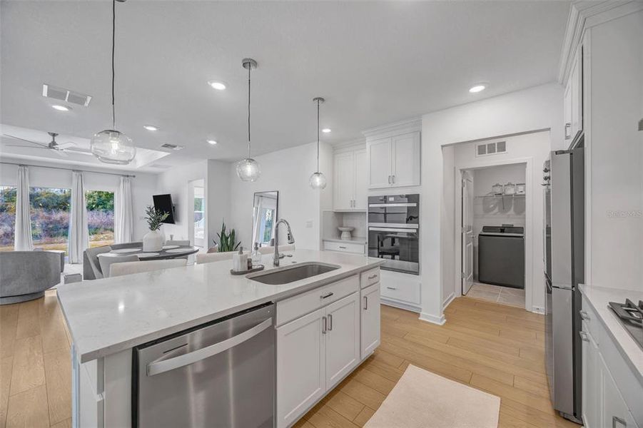 Furnished interior view inside a new home in , Zephyrhills (Image 10).