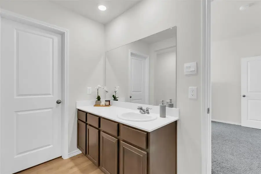 Furnished interior view inside a new home in , Princeton (Image 22).