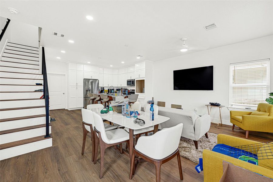 Furnished interior view inside a new home in , Houston (Image 17).