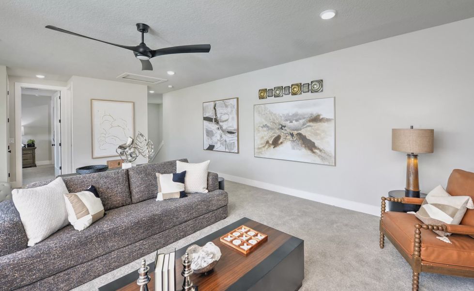 Furnished interior view inside a new home in Waterset, Apollo Beach (Image 41).