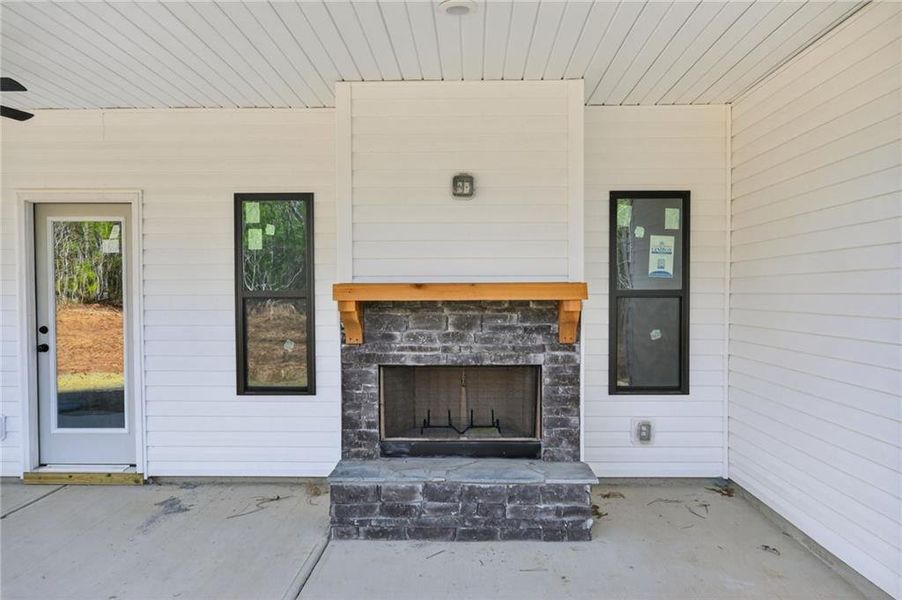 Exterior details and patio area of a home in , Taylorsville (Image 22). Exterior details and patio area of a home in , Taylorsville (Image 22).