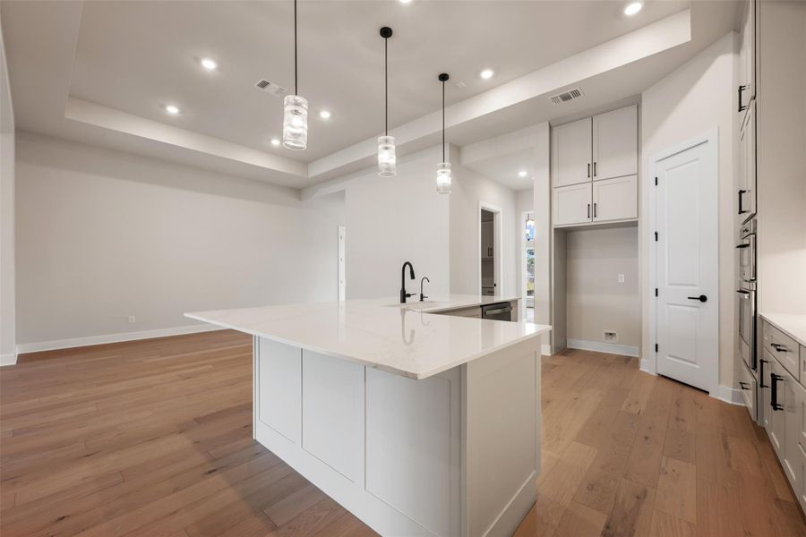 Furnished interior view inside a new home in La Cima, San Marcos (Image 3).