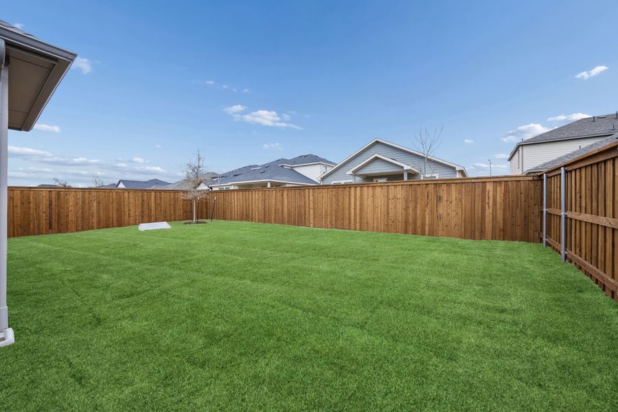 Covered Patio in the Stanley II home plan by Trophy Signature Homes – REPRESENTATIVE PHOTO Covered Patio in the Stanley II home plan by Trophy Signature Homes – REPRESENTATIVE PHOTO