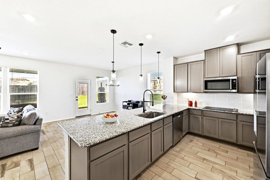 Furnished interior view inside a new home in , Austin (Image 13).