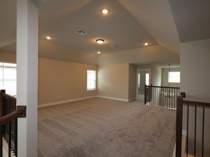Furnished interior view inside a new home in Edgewood, Leander (Image 6). Furnished interior view inside a new home in Edgewood, Leander (Image 6).