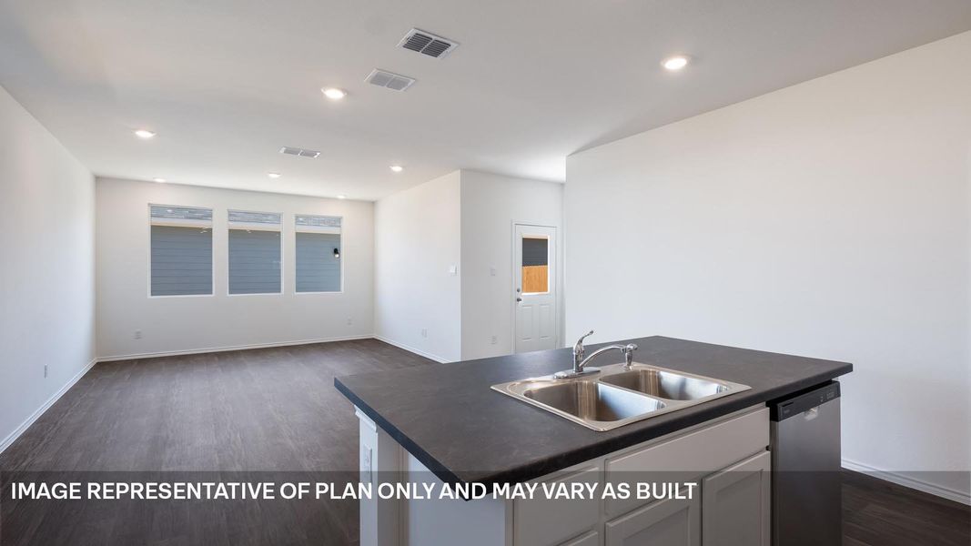 Furnished interior view inside a new home in Valverde, Bastrop (Image 8).