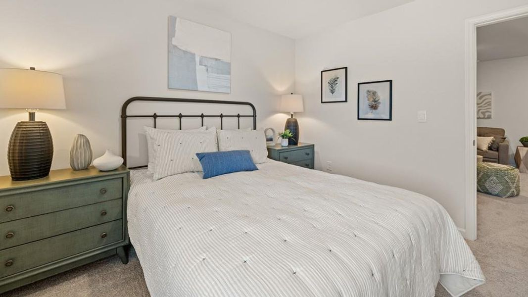 Furnished interior view inside a new home in Hughes Court, Dawsonville (Image 3).