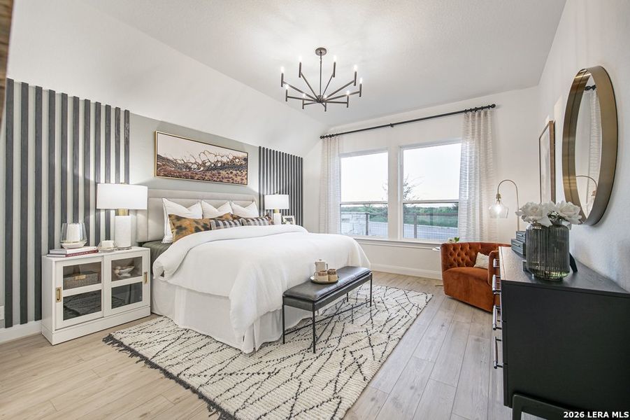 Furnished interior view inside a new home in The Crossvine 55’, Schertz (Image 7). Furnished interior view inside a new home in The Crossvine 55’, Schertz (Image 7).