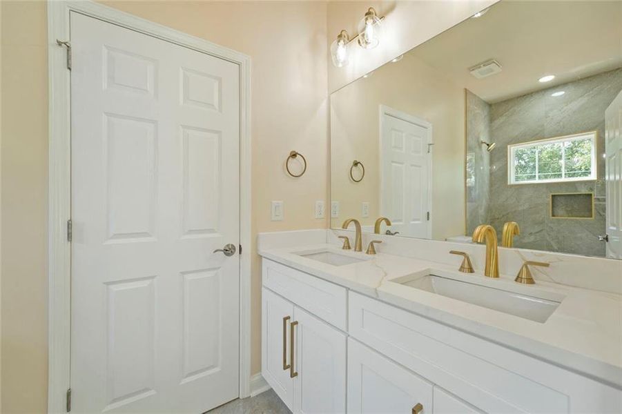 Furnished interior view inside a new home in , Atlanta (Image 10). Furnished interior view inside a new home in , Atlanta (Image 10).