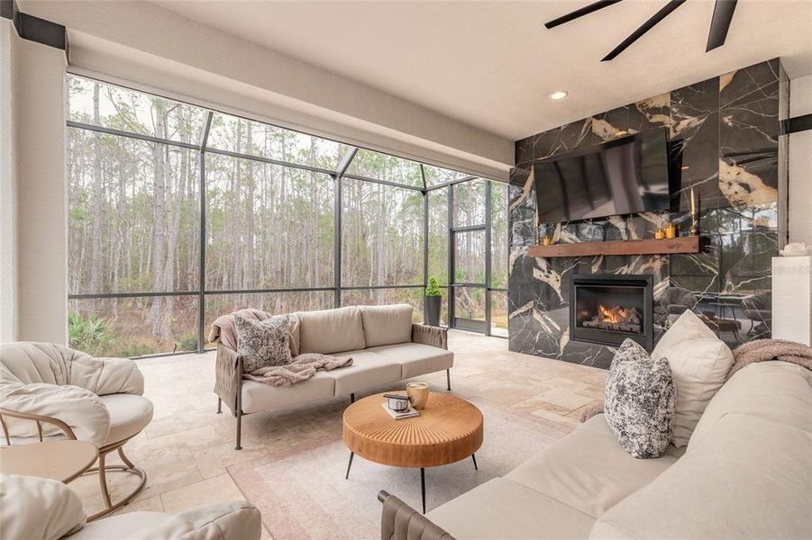 Furnished interior view inside a new home in , Port Orange (Image 71).