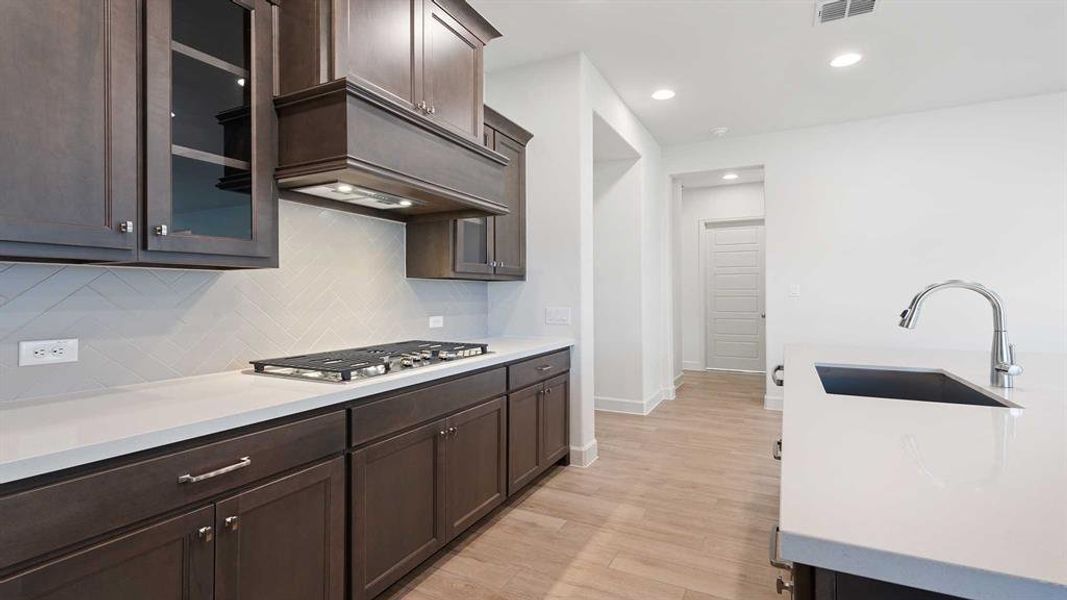 Furnished interior view inside a new home in Devonshire - Reserve 50', Forney (Image 11). Furnished interior view inside a new home in Devonshire - Reserve 50', Forney (Image 11).