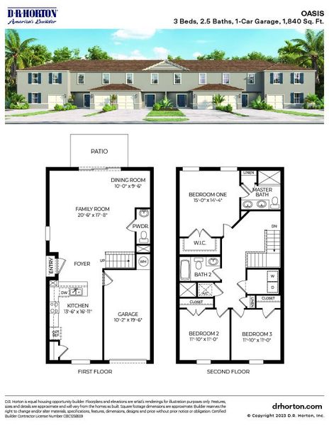 2D floor plan layout of this home in Rivers Edge, Edgewater, FL (Image 2). 2D floor plan layout of this home in Rivers Edge, Edgewater, FL (Image 2).