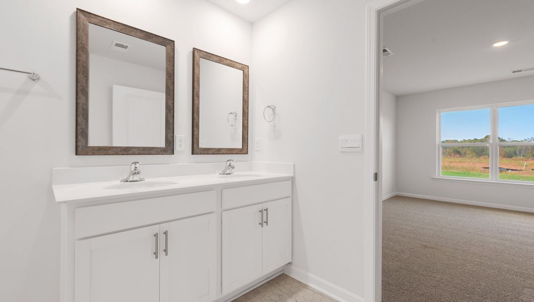 Furnished interior view inside a new home in Lightwood Cottages, Moore (Image 13).