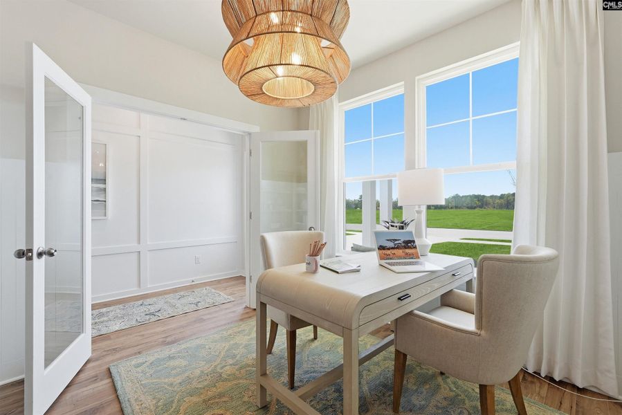 Furnished interior view inside a new home in Boykin Hills, Chapin (Image 4).
