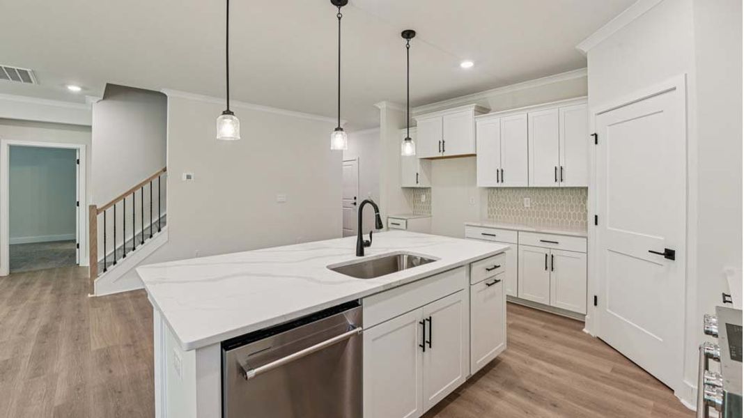 Furnished interior view inside a new home in Westport, York (Image 4).