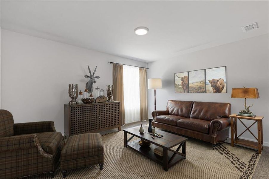 Furnished interior view inside a new home in High Shoals, Dallas (Image 8).