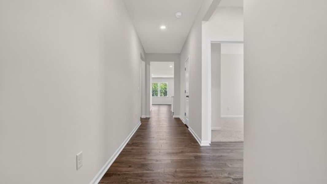 Spacious, unfurnished interior of a new home in The Landing at Winston Pointe, Clayton (Image 10). Spacious, unfurnished interior of a new home in The Landing at Winston Pointe, Clayton (Image 10).