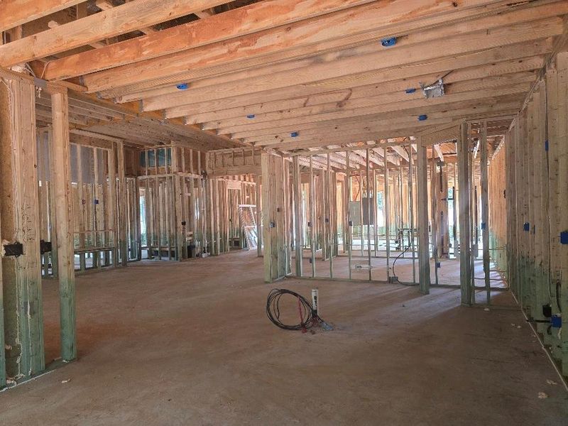 In-progress construction of a new home in , Stockbridge, GA (Image 4).