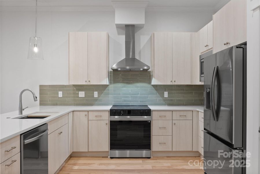Furnished interior view inside a new home in , Asheville (Image 5).