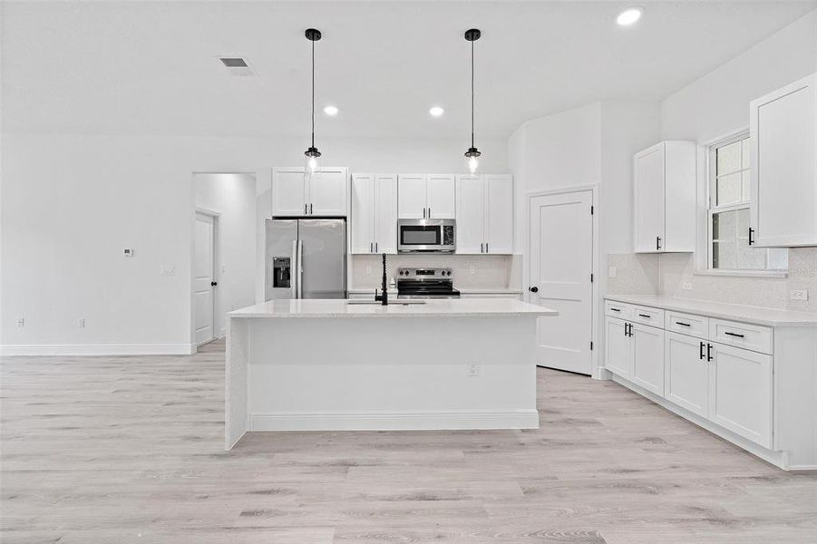 Furnished interior view inside a new home in , Ocala (Image 14).