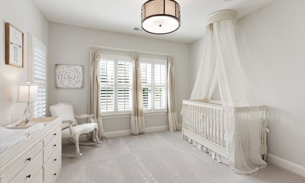 Representative furnished interior of a home built from the Tiburon II by Classica Homes in McLean - Waterfront, Clover (Image 16).